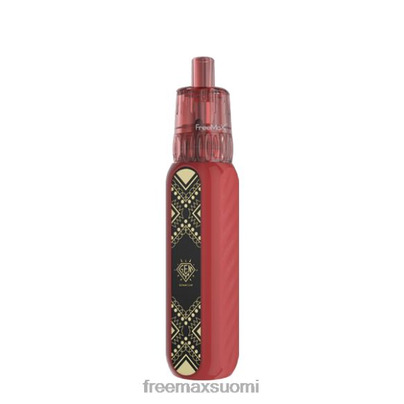 FreeMAX Vape Suomi 0642612 | FreeMAX GEMM 25w pod mod kit punainen